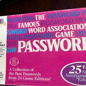 Password Board Game - Pink Edition